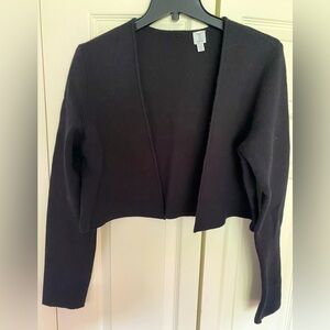 Cropped Black Sweater